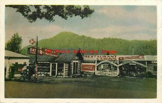 Ky,  Morehead,  Kentucky,  Mayflower Tourist Cabins,  Restaurant,  Gas Station