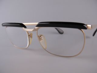Vintage Marwitz Optima Gold Filled Eyeglasses Frames Size 50 - 16 Made In Germany