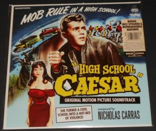 Something Weird High School Caesar Usa Lp,  Dvd Red Vinyl Nicholas Carras