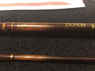 Vintage LC Loomis Composites BORON BF967 FLY ROD 7/8 Wt.  9ft 7in.  2 Piece 2