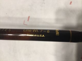 Vintage LC Loomis Composites BORON BF967 FLY ROD 7/8 Wt.  9ft 7in.  2 Piece 5