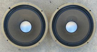Vintage JBL D123 Speakers 16ohm Matched Pair 2