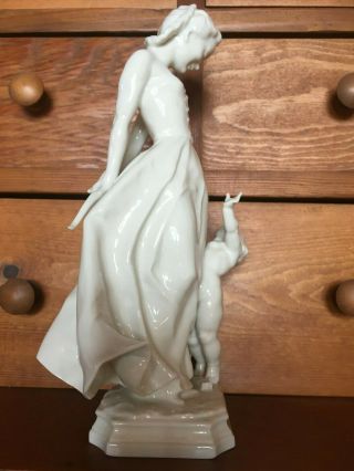 Hutschenreuther Selb Figurine,  Maiden and Child,  2210/W, 3