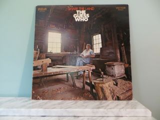 The Guess Who - Share The Land - 1970 Rca Lsp - 4359 Vinyl Lp Record Ex/vg,