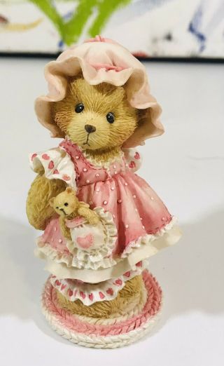 Mib Cherished Teddies Customer Appreciation 916285 Exclusive Bear Figurine 1993