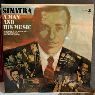 Frank Sinatra - A Man And His Music (mono) (double Album) 12 " Vinyl Record Lp - Ex