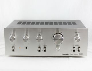 Vintage Pioneer Sa - 6500 Ii Stereo Amplifier Silver