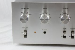 Vintage Pioneer SA - 6500 II Stereo Amplifier Silver 2