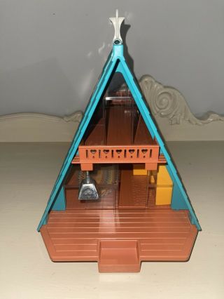 1974 VINTAGE FISHER PRICE PLAY FAMILY A - FRAME HOUSE 990 COMPLETE - BOX 4