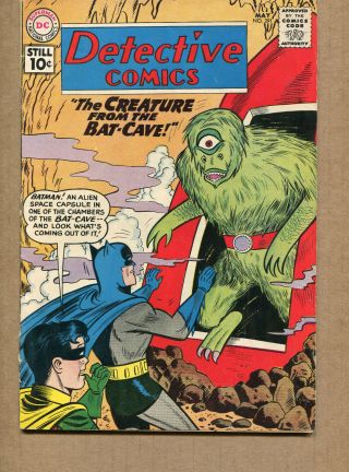 Detective Comics 291 - Creature From Bat - Cave - 1961 (grade 5.  5) Wh