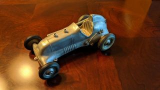 Vintage 1950s Thimble Drome Special Midget Tether Race Car With Engine