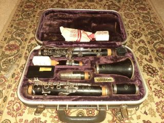 Vintage Selmer Series 10? Or 9? Clarinet.  2 Mouthpiece