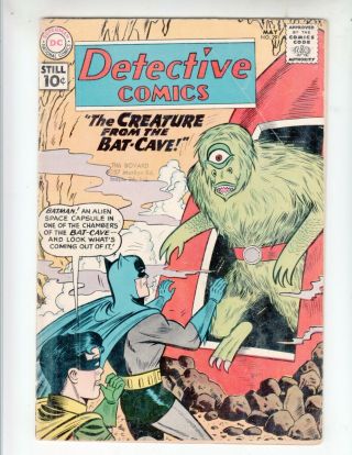 Detective 291 Vg,  (4.  5) 5/61 Batman In " The Creature From The Bat - Cave "