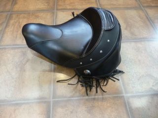 Indian Chief Solo Seat 14 - 20 Vintage Classic Springfield Chieftain Roadmaster Bk