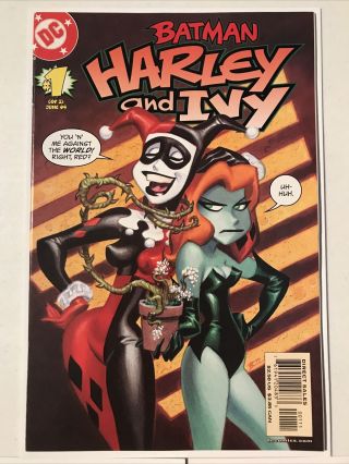 Batman Harley And Ivy 1 2 3,  DC 2004,  Bruce Timm Cover Art,  Complete Set 2