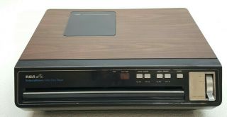 Vintage Rca Selectavision Ced Videodisc Player Model Sft 100 W -