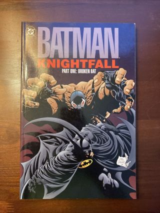 Batman Knightfall Trilogy Vol 1,  2,  & 3