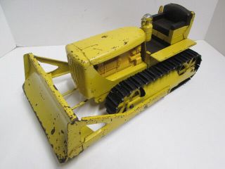 Vintage Doepke Model Toys Caterpillar D - 6 Bulldozer Pressed Steel 1950 