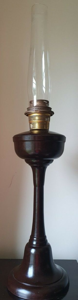 Vintage Aladdin Bakelite Kerosene Oil Pedestal Lamp