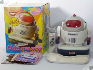 Tomy Omnibot Junior Jr.  Charmmy Personal Robot Heroid Vintage Space Toy Japan