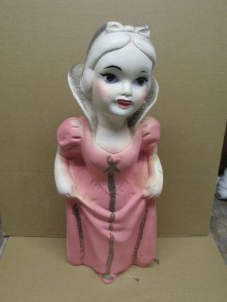 Vintage Carnival Chalk Doll - Snow White Doll Pre - 1950