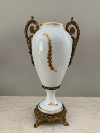 French Sevres Style Porcelain Decorative Urn. 3