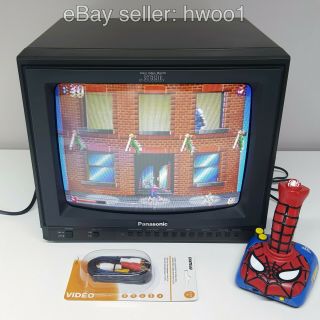 Panasonic Ct - S1390y 13 " Color Crt Tube Vintage Gaming Monitor Tv,