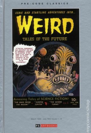 Pre - Code Classics: Weird Tales Of The Future Hc 1 - 1st Nm 2015 Stock Image