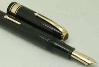 Vintage Conway Stewart 100 Lever Fill Fountain Pen Green 1950 