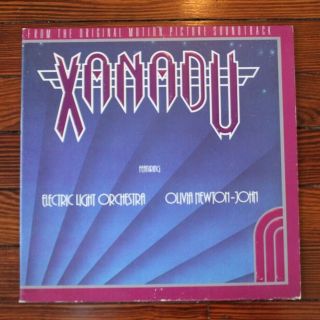 Xanadu Record Album Olivia Newton - John Electric Light Orchestra Mca Records 1980