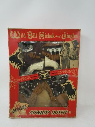 Vintage Diamond H Brand Wild Bill Hickook & Jingles Cowboy Outfit