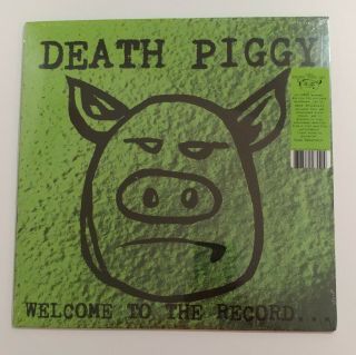 Death Piggy (gwar) Welcome To The Record Lp Green Colored Vinyl Rsd 2020