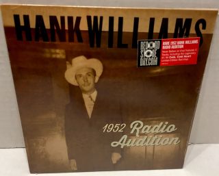Hank Williams Rsd Rare 1952 Radio Audition Limited Ed.  Red 7’’ Vinyl 45 [sealed]