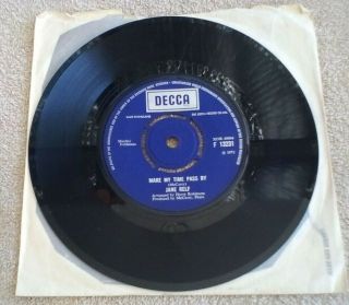 Jane Relf Make My Time Pass By / Without A Song From You Vinyl Record 7 " Single