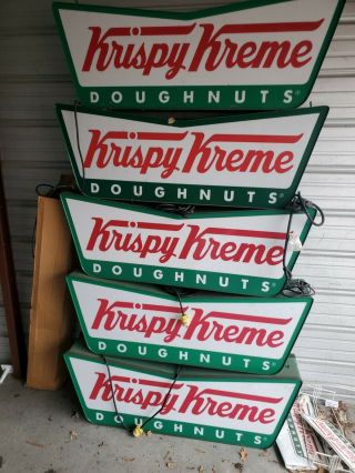 Vintage Krispy Kreme Sign