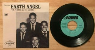 Rare 45 Sp The Penguins Earth Angel