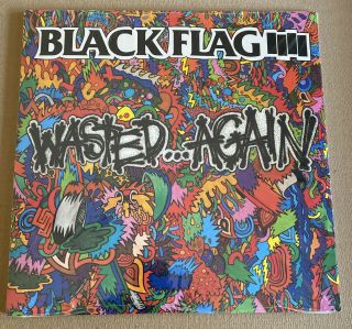 Black Flag Wasted Again Best Of Black Flag Hard Core Punk Rock Vinyl Lp