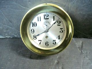 Vintage Seth Thomas Ships Clock.  4 Inch Dial