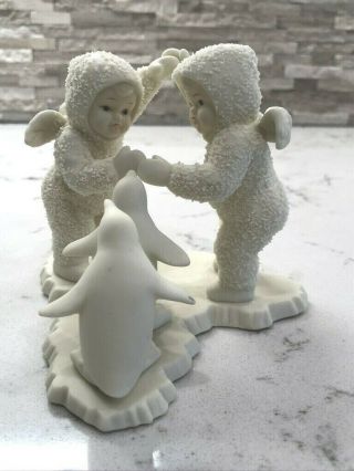 Dept.  56 Snowbabies " Playing Games Is Fun " Retired 1993