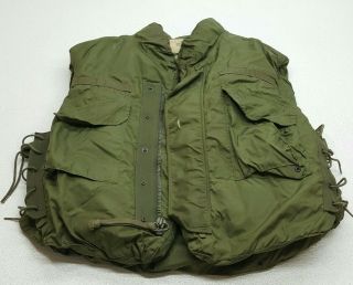 Vintage Vietnam Body Armor Fragmentation Protective Flak Vest Uniform Large