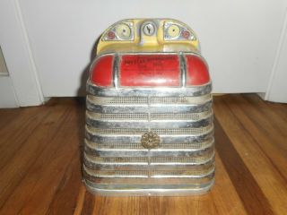 Vintage Solotone Entertainer Table Top Coin Operated Jukebox Wallbox Speaker
