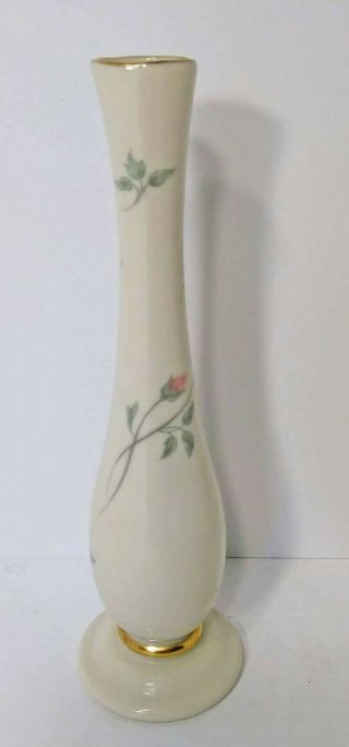 Rose Manor Bud Vase by Lenox 7 1/2 
