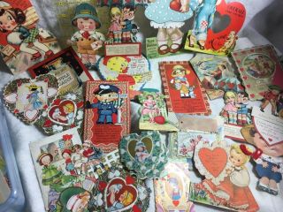 200,  Vintage Greeting Cards,  Pull - Out,  Die - Cuts Valentine Christmas Easter 40’s