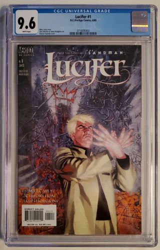 Dc/vertigo Comics - Cgc 9.  6 Lucifer 1 - 1st Solo Series After Gaiman 