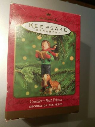 2000 Hallmark Keepsake Ornament " Caroler 