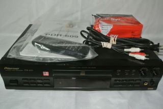 Vintage Pioneer Pdr - 609 Cd Player Cd Recorder 24bit Conversion Japan