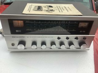 Vintage 1970 Realistic Dx - 150 Solid State Am Ssb Cw Ham Radio Receiver