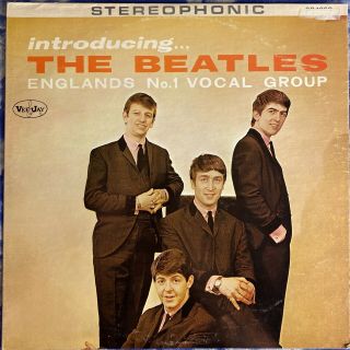 The Beatles ‎– Introducing The Beatles : Vintage 1964 Vinyl Lp Vjlp - 1062 Ex