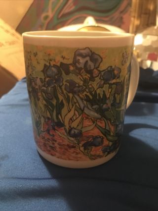 Chaleur Master Impressionists Vincent Van Gogh The Irises D Burrows Coffee Mug