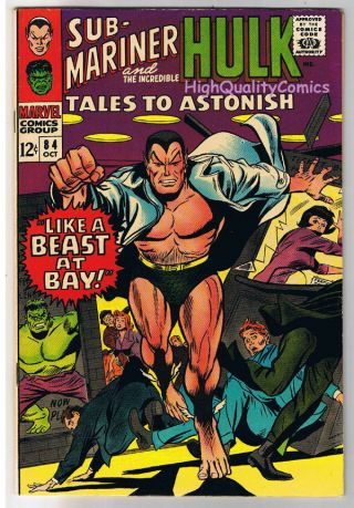Tales To Astonish 84,  Vf,  Hulk,  Don Heck,  Steve Ditko,  1959,  More In Store